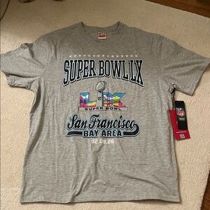 NFL Gray Super Bowl LX T-Shirt